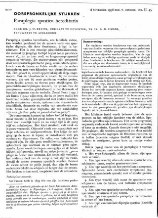 Eerste pagina van het artikel zoals het is gepubliceerd in het tijdschrift