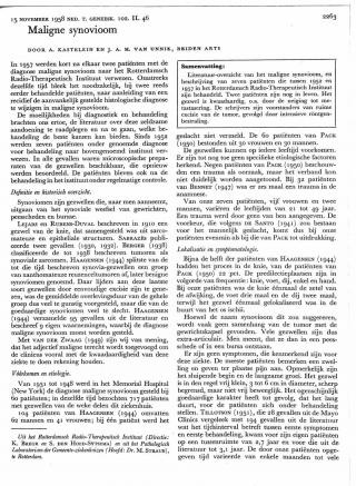 Eerste pagina van het artikel zoals het is gepubliceerd in het tijdschrift