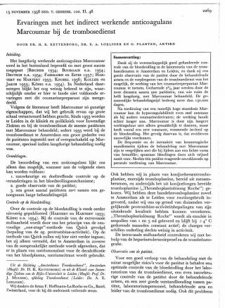 Eerste pagina van het artikel zoals het is gepubliceerd in het tijdschrift