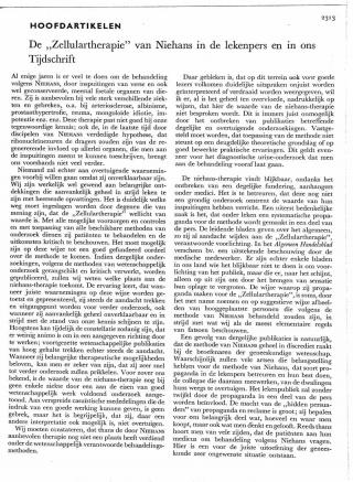 Eerste pagina van het artikel zoals het is gepubliceerd in het tijdschrift