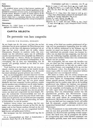 Eerste pagina van het artikel zoals het is gepubliceerd in het tijdschrift