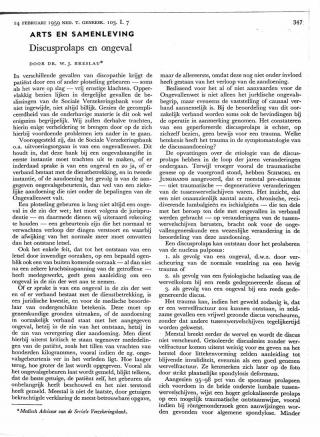 Eerste pagina van het artikel zoals het is gepubliceerd in het tijdschrift