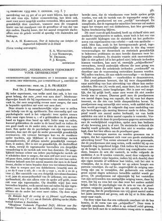 Eerste pagina van het artikel zoals het is gepubliceerd in het tijdschrift