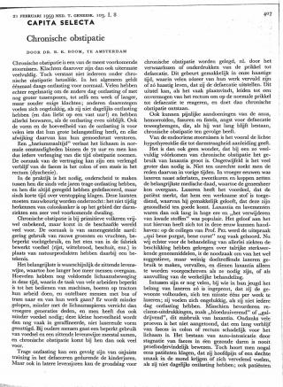 Eerste pagina van het artikel zoals het is gepubliceerd in het tijdschrift