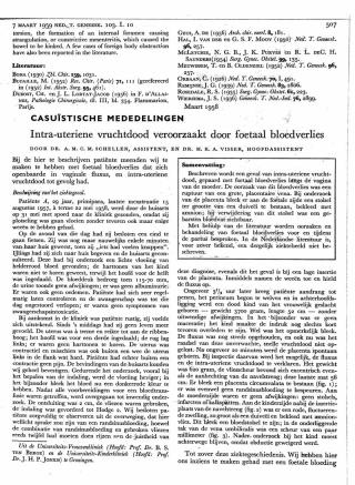 Eerste pagina van het artikel zoals het is gepubliceerd in het tijdschrift