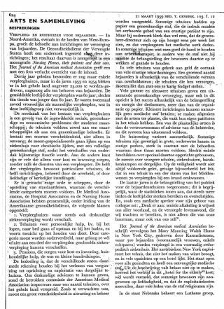 Eerste pagina van het artikel zoals het is gepubliceerd in het tijdschrift