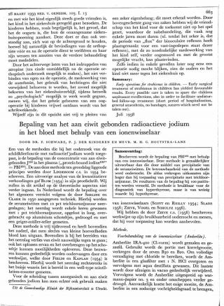 Eerste pagina van het artikel zoals het is gepubliceerd in het tijdschrift