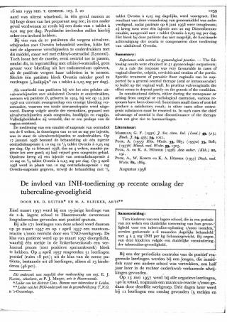 Eerste pagina van het artikel zoals het is gepubliceerd in het tijdschrift