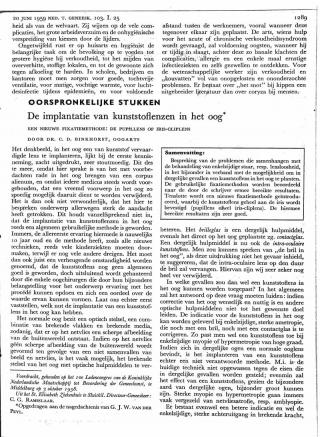 Eerste pagina van het artikel zoals het is gepubliceerd in het tijdschrift