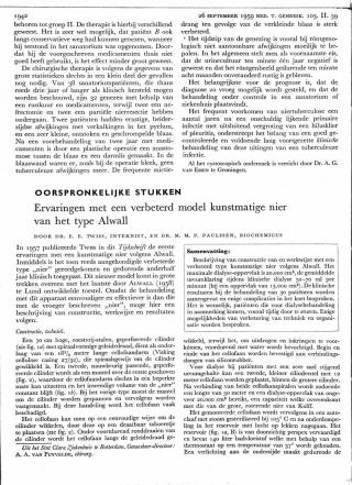 Eerste pagina van het artikel zoals het is gepubliceerd in het tijdschrift