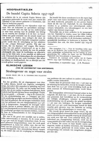 Eerste pagina van het artikel zoals het is gepubliceerd in het tijdschrift