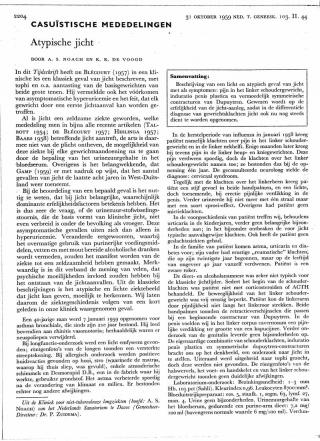 Eerste pagina van het artikel zoals het is gepubliceerd in het tijdschrift