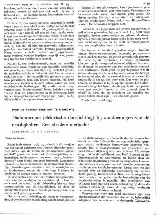 Eerste pagina van het artikel zoals het is gepubliceerd in het tijdschrift