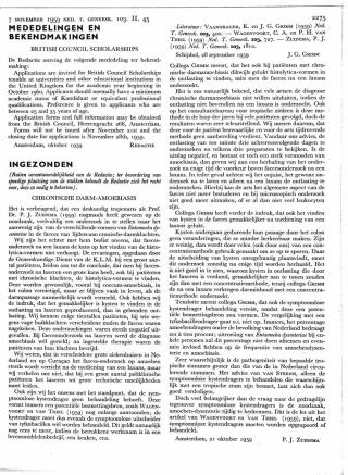 Eerste pagina van het artikel zoals het is gepubliceerd in het tijdschrift