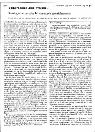 Eerste pagina van het artikel zoals het is gepubliceerd in het tijdschrift