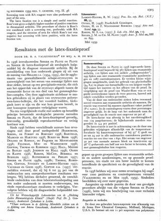 Eerste pagina van het artikel zoals het is gepubliceerd in het tijdschrift