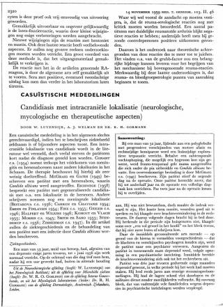 Eerste pagina van het artikel zoals het is gepubliceerd in het tijdschrift