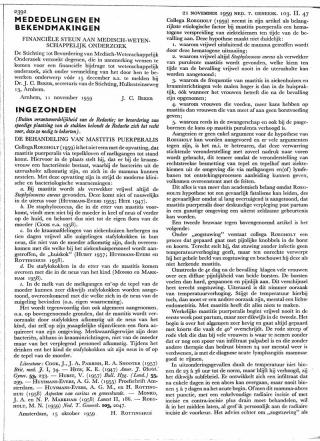 Eerste pagina van het artikel zoals het is gepubliceerd in het tijdschrift