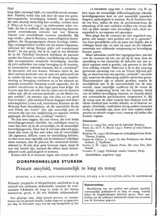 Eerste pagina van het artikel zoals het is gepubliceerd in het tijdschrift
