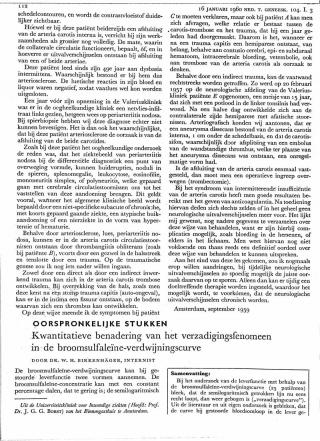 Eerste pagina van het artikel zoals het is gepubliceerd in het tijdschrift