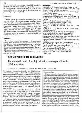 Eerste pagina van het artikel zoals het is gepubliceerd in het tijdschrift