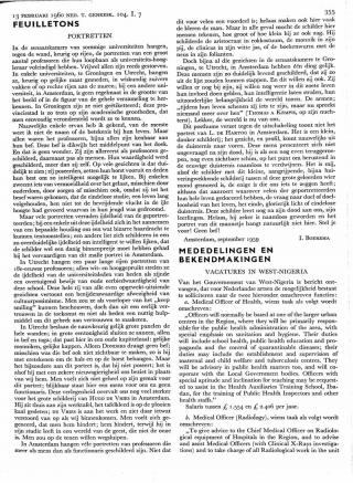 Eerste pagina van het artikel zoals het is gepubliceerd in het tijdschrift