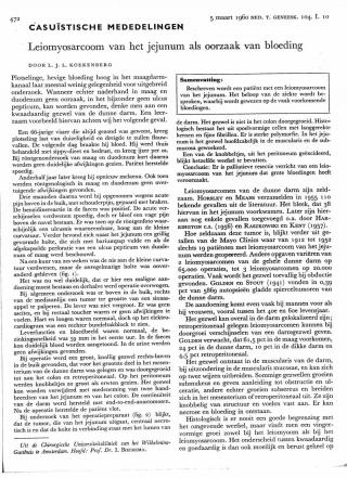 Eerste pagina van het artikel zoals het is gepubliceerd in het tijdschrift