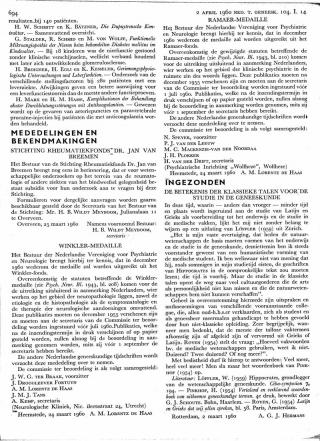 Eerste pagina van het artikel zoals het is gepubliceerd in het tijdschrift