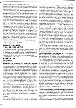 Eerste pagina van het artikel zoals het is gepubliceerd in het tijdschrift