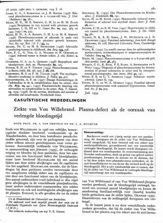 Eerste pagina van het artikel zoals het is gepubliceerd in het tijdschrift