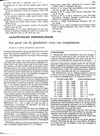 Eerste pagina van het artikel zoals het is gepubliceerd in het tijdschrift