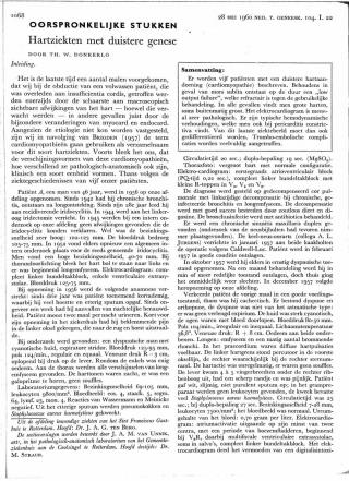 Eerste pagina van het artikel zoals het is gepubliceerd in het tijdschrift