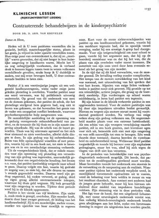 Eerste pagina van het artikel zoals het is gepubliceerd in het tijdschrift