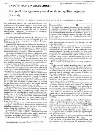 Eerste pagina van het artikel zoals het is gepubliceerd in het tijdschrift