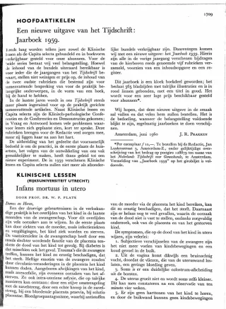 Eerste pagina van het artikel zoals het is gepubliceerd in het tijdschrift