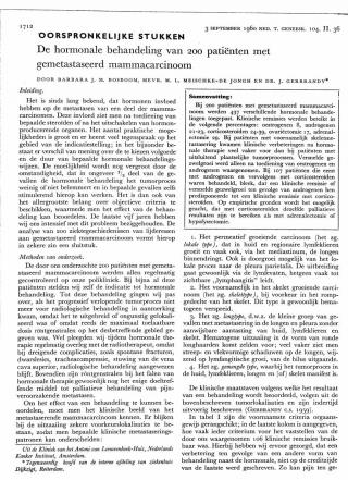 Eerste pagina van het artikel zoals het is gepubliceerd in het tijdschrift