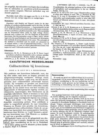 Eerste pagina van het artikel zoals het is gepubliceerd in het tijdschrift