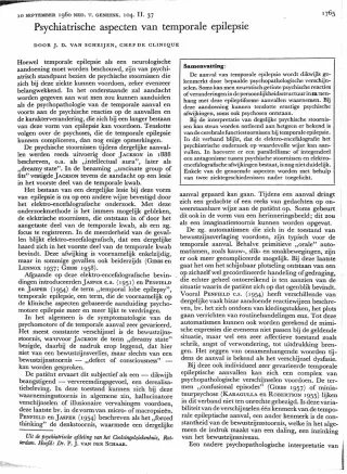 Eerste pagina van het artikel zoals het is gepubliceerd in het tijdschrift