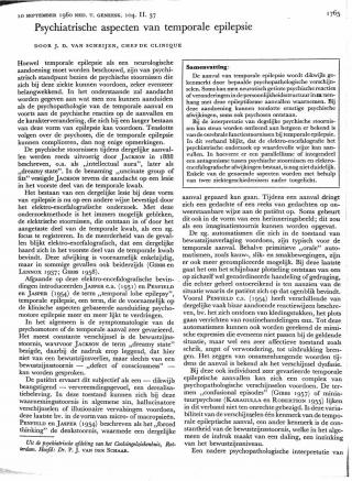 Eerste pagina van het artikel zoals het is gepubliceerd in het tijdschrift