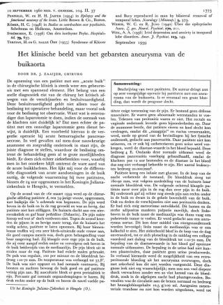 Eerste pagina van het artikel zoals het is gepubliceerd in het tijdschrift