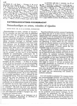 Eerste pagina van het artikel zoals het is gepubliceerd in het tijdschrift