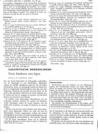 Eerste pagina van het artikel zoals het is gepubliceerd in het tijdschrift