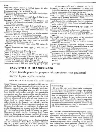 Eerste pagina van het artikel zoals het is gepubliceerd in het tijdschrift