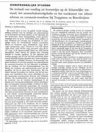 Eerste pagina van het artikel zoals het is gepubliceerd in het tijdschrift