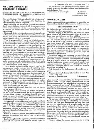 Eerste pagina van het artikel zoals het is gepubliceerd in het tijdschrift