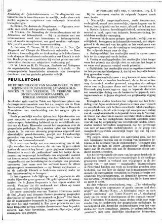 Eerste pagina van het artikel zoals het is gepubliceerd in het tijdschrift