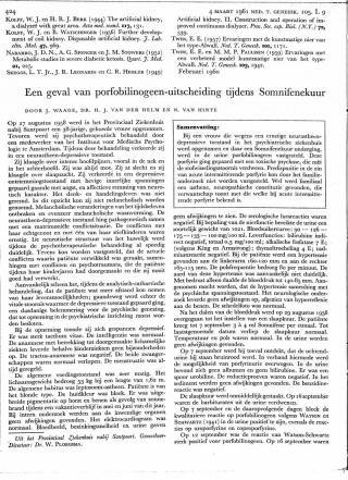 Eerste pagina van het artikel zoals het is gepubliceerd in het tijdschrift