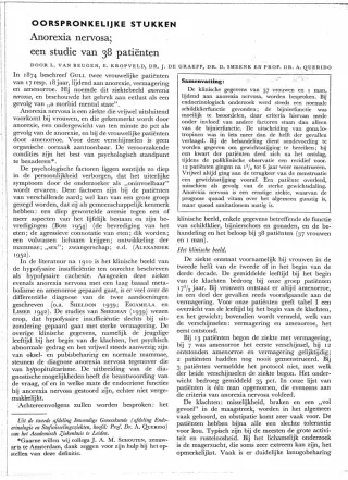 Eerste pagina van het artikel zoals het is gepubliceerd in het tijdschrift
