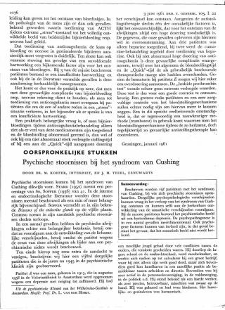 Eerste pagina van het artikel zoals het is gepubliceerd in het tijdschrift