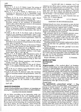 Eerste pagina van het artikel zoals het is gepubliceerd in het tijdschrift